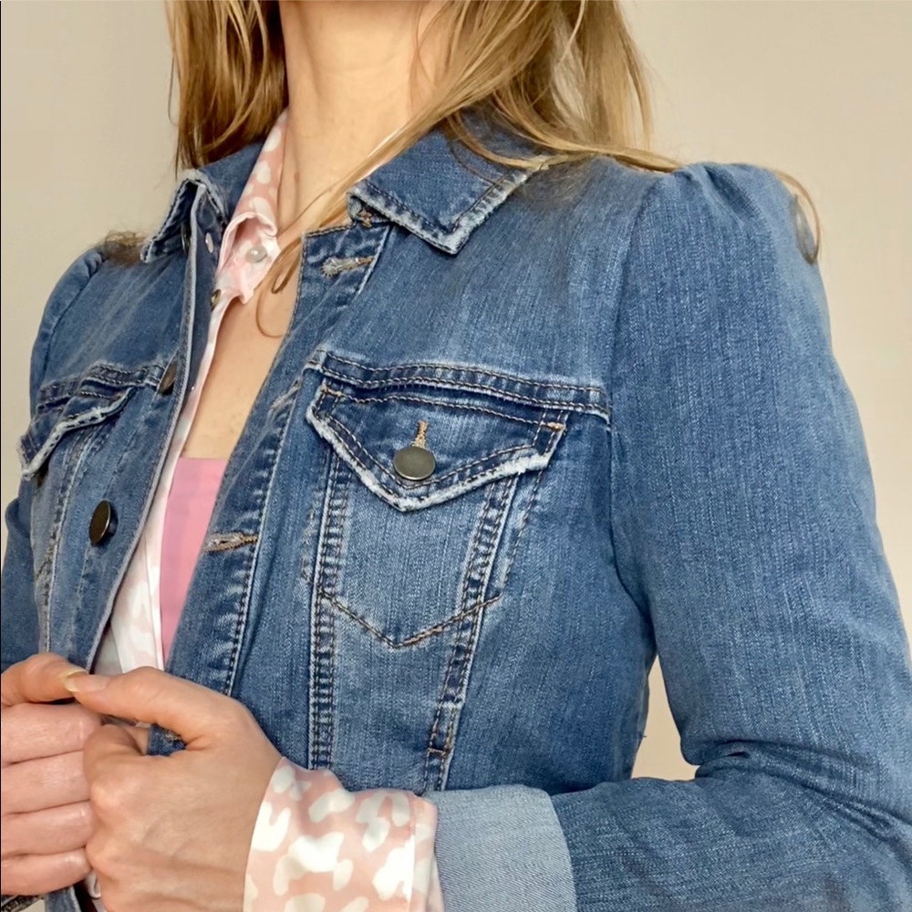 Cropped Denim Jacket